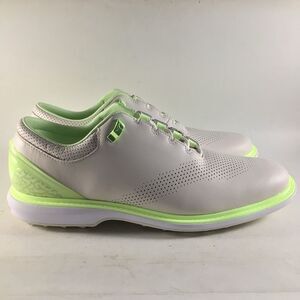 Nike Jordan ADG 4 mens leather golf shoes gray barely volt size 10.5 DM0103-003